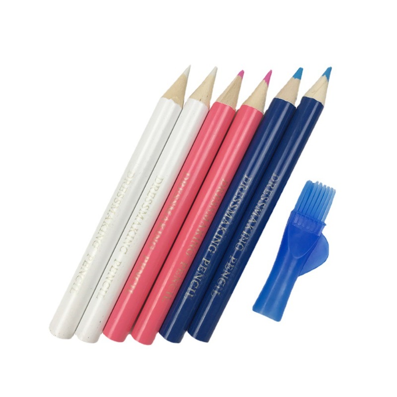 Sewing Gauge Ruler - 3/6 шт. водорастворимые тканевые карандаши с